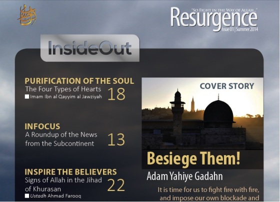 NEW AL-QA’IDA ENGLISH-LANGUAGE MAG: ‘RESURGENCE’